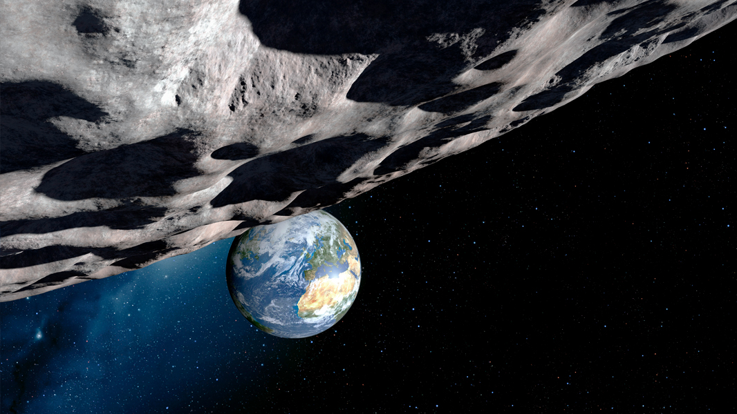 huge asteroid approaching earth