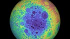 Cosmic crash explains a mystery on the Moon