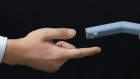 A ‘smart finger’ learns to recognize materials by touch