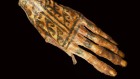 Hidden tattoos on mummy skin emerge under a laser’s light