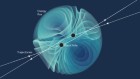 Black hole fly-by modelled with landmark precision